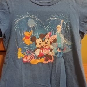 Blue Disney shirt